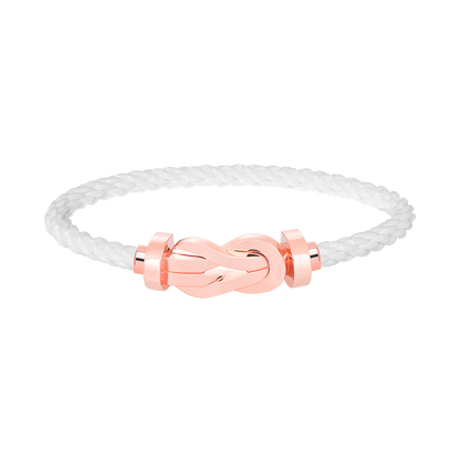 [GALE]CHANCE LARGE 8 FIGURE BUCKLE NO DIAMOND BRACELET ROSE GOLD