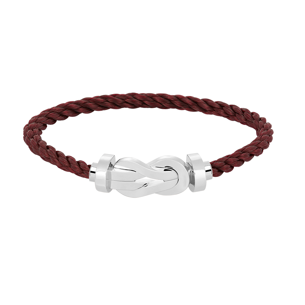 [GALE]CHANCE LARGE 8 FIGURE BUCKLE NO DIAMOND BRACELET SILVER