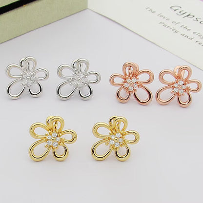 [GALE JURI] FLOWERLACE EARRING 5 DIAMONDS