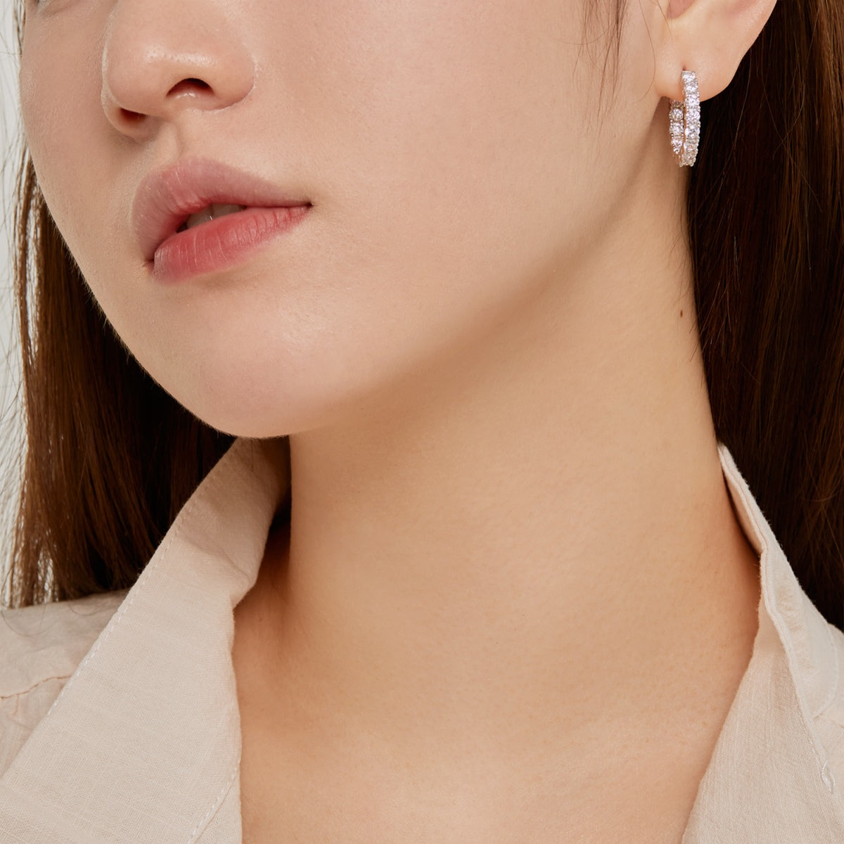 [GALE]Unique Round Cut Daily Earrings