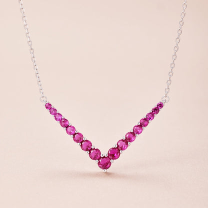 [GALE]Ornate Round Cut Necklace