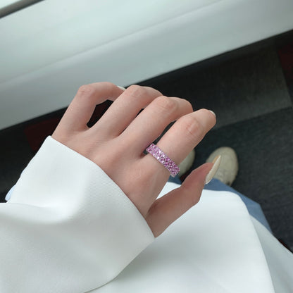 [GALE]Sparkling Full Heart Ring