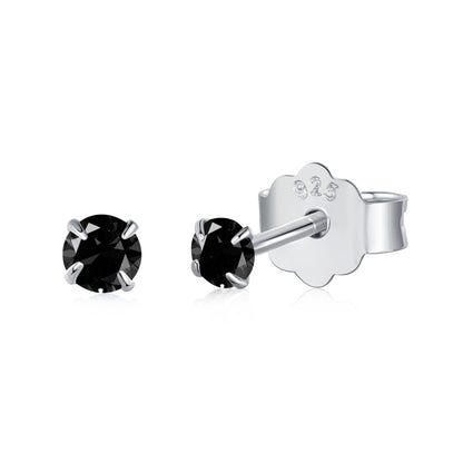 [GALE]Delicate Solitaire Earrings