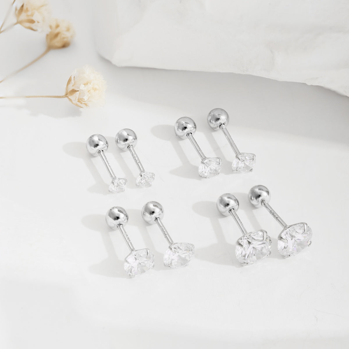 [GALE]Unique U-Shaped Ear Bone Earrings