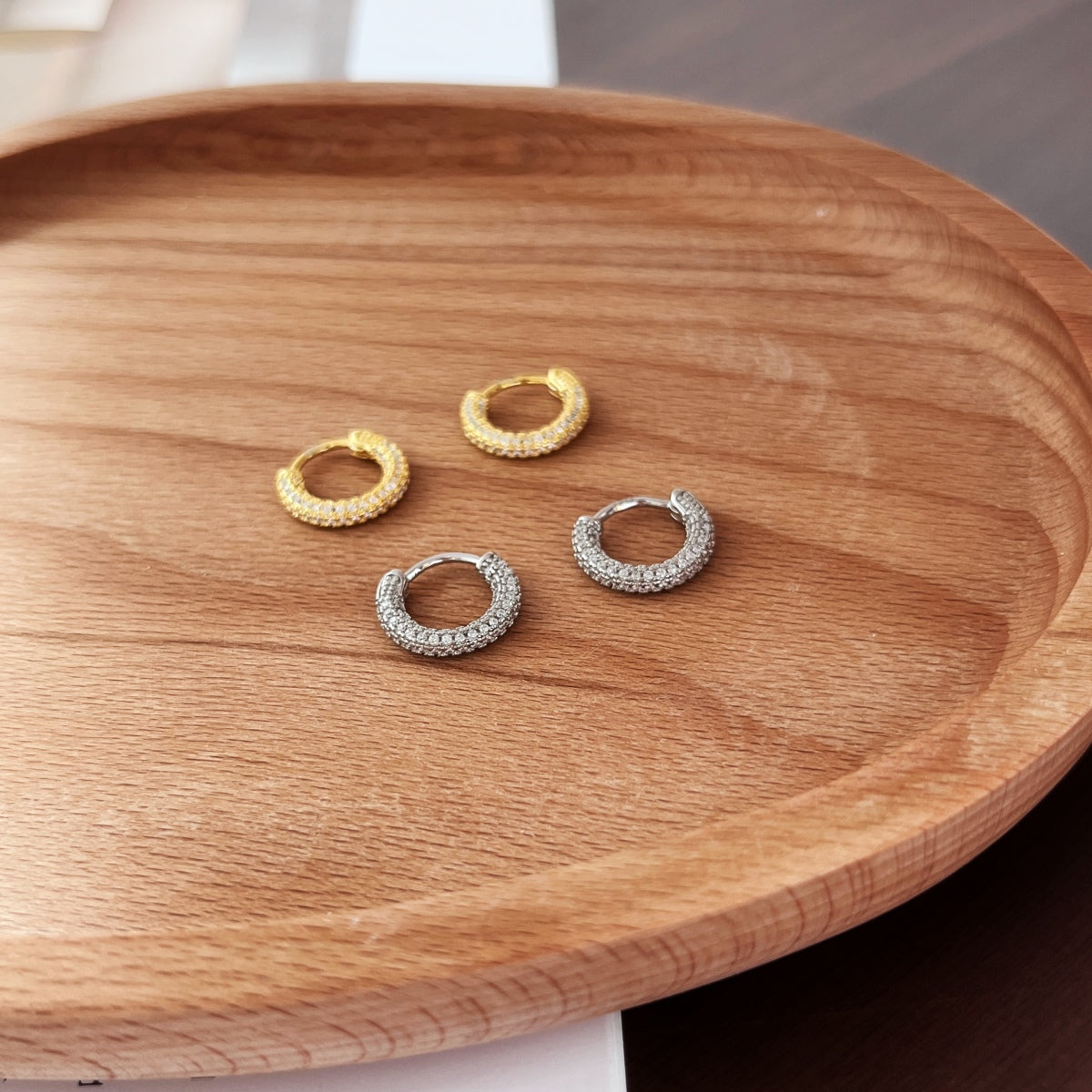 [GALE]Delicate Versatile Daily Earrings