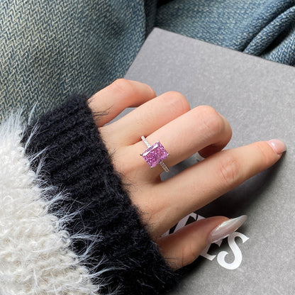 [GALE]4.0 Carat Luxurious Engagement Ring