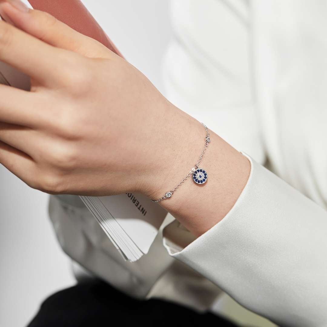 [GALE]Devil's Eye Round Shape Bracelet