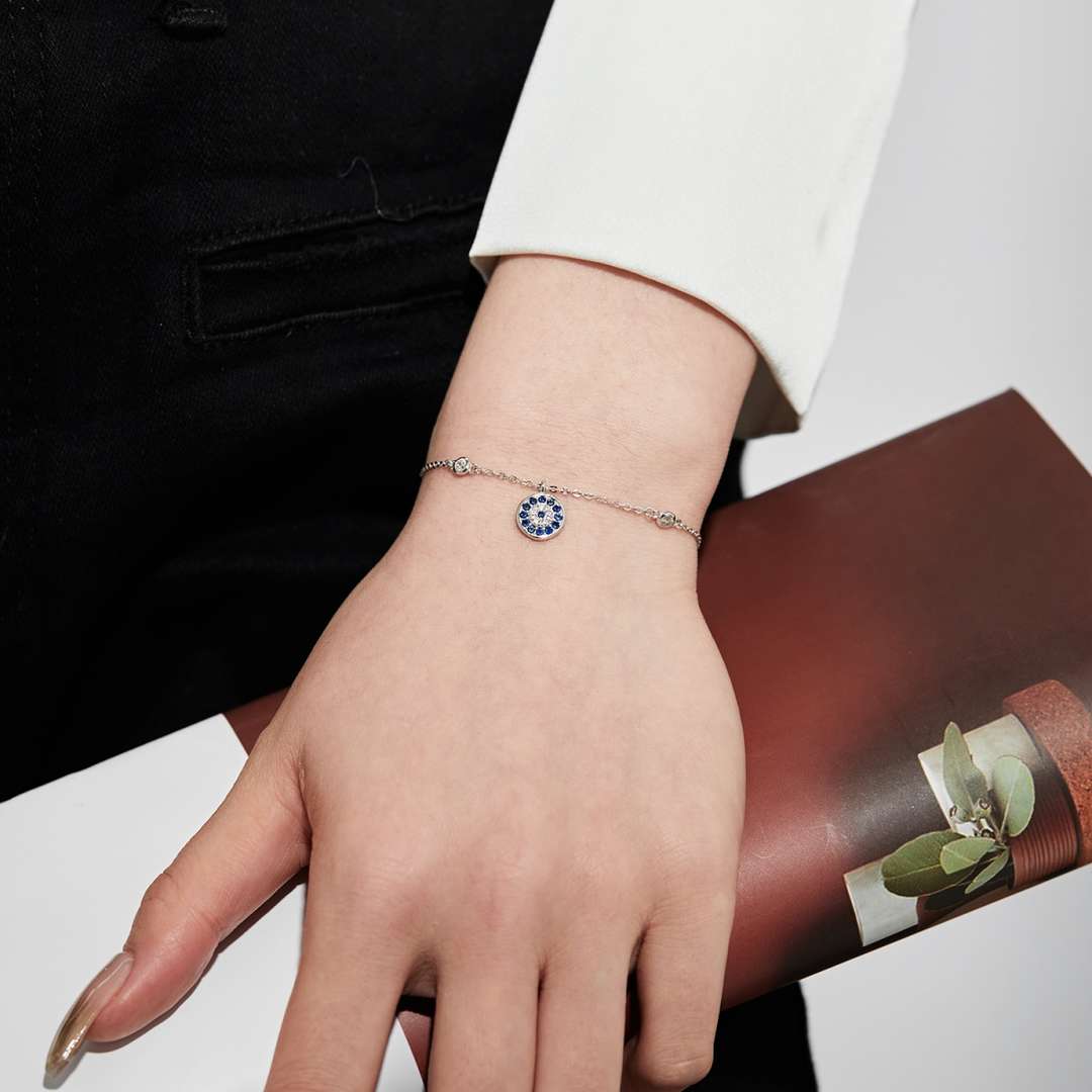[GALE]Devil's Eye Round Shape Bracelet