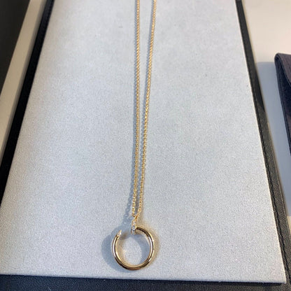 [GALE]JUSTE NECKLACE PINK GOLD