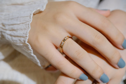 [GALE]LOVE RING 2.65MM DIAMOND