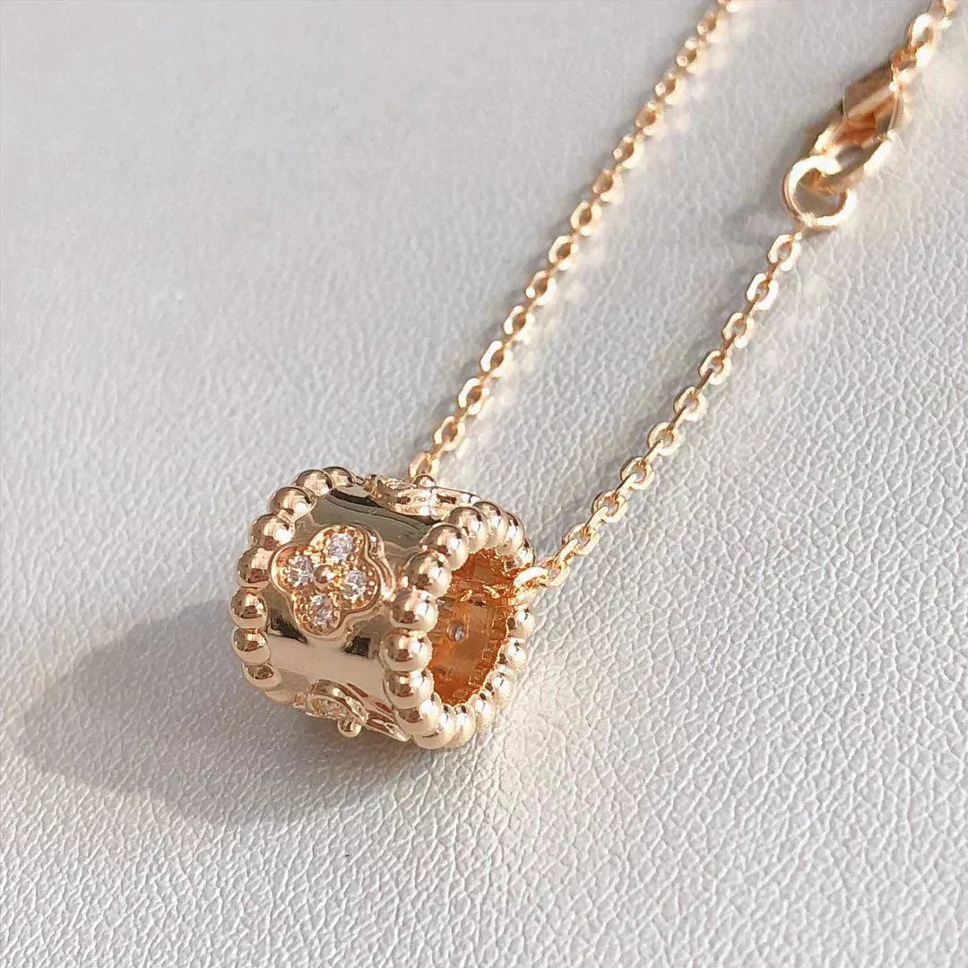 [GALE]PERLEE PEDANT NECKLACE GOLD / ROSE GOLD