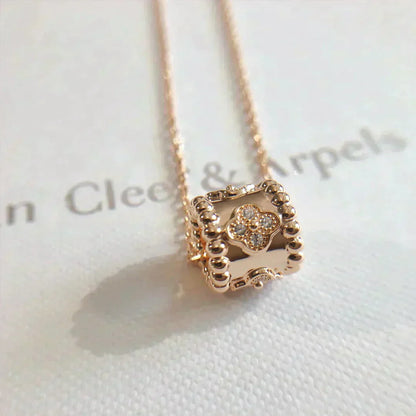 [GALE]PERLEE PEDANT NECKLACE GOLD / ROSE GOLD