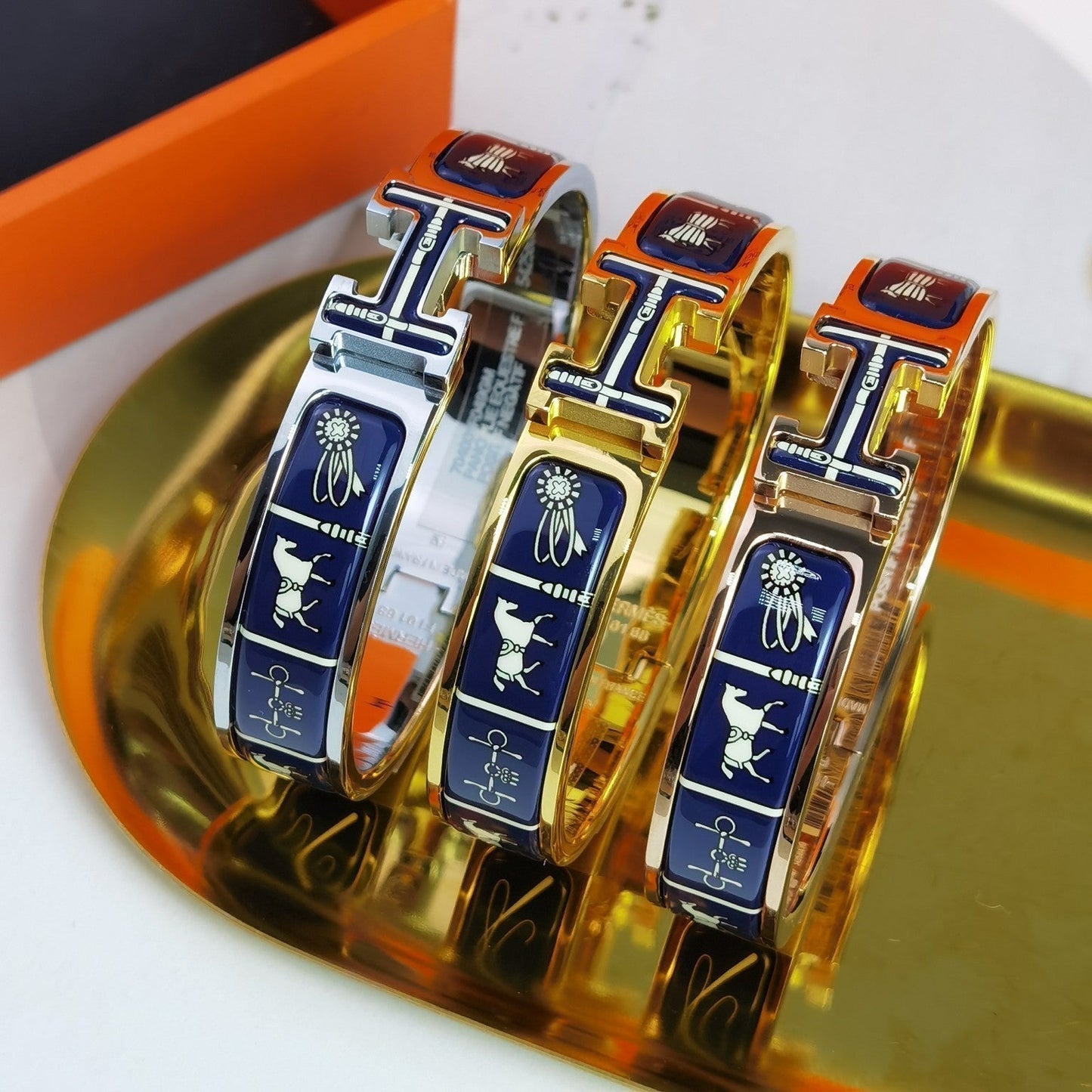 [NOVO]H クーベルチュール ダークブルー ブレスレット