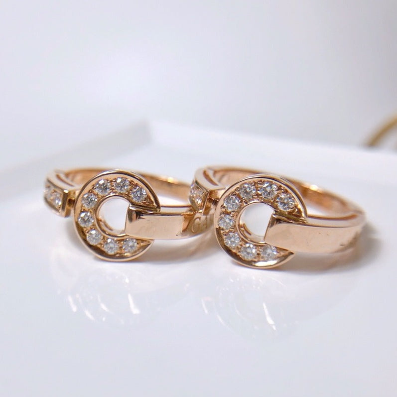 [GALE]DREAM RING DIAMOND PINK GOLD