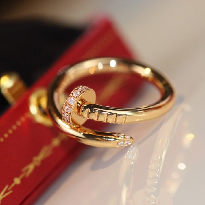[GALE]JUSTE RING 2.65MM GOLD DIAMOND