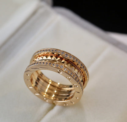 [GALE]ZERO 1 GOLD DIAMOND RING