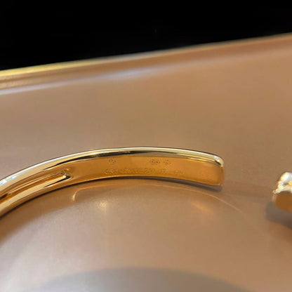 [GALE]PANTHERE GOLD OPEN BRACELET