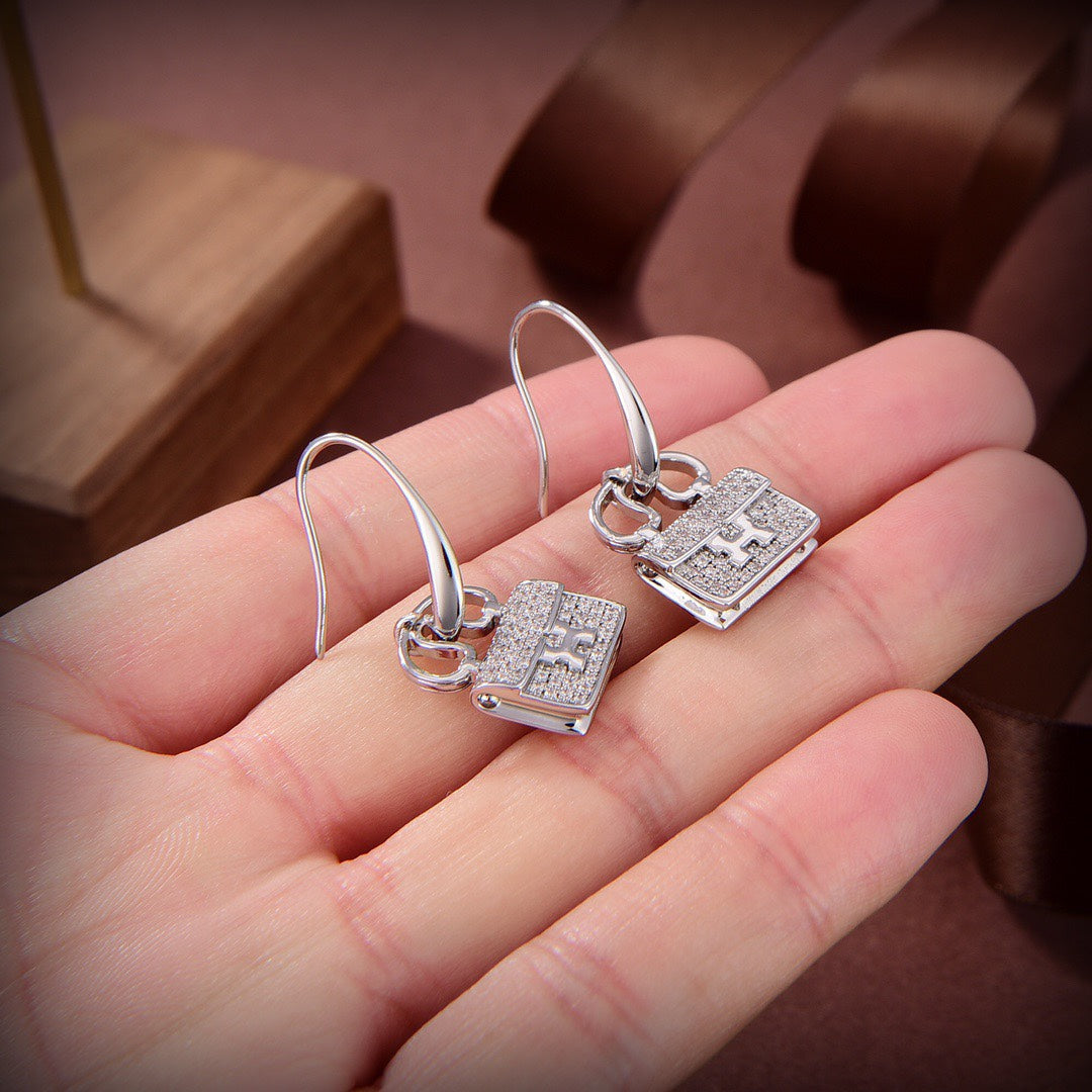 [GALE]KELLY DIAMOND EARRINGS
