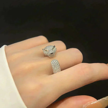 [GALE]PANTHERE 5.5MM ALL DIAMOND RING