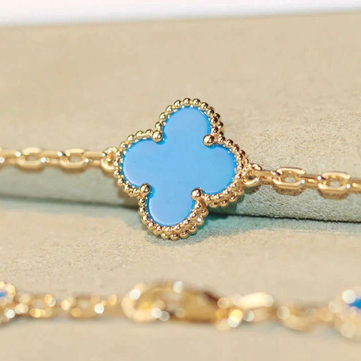 [GALE]CLOVER 20 MOTIFS TURQUOISE GOLD