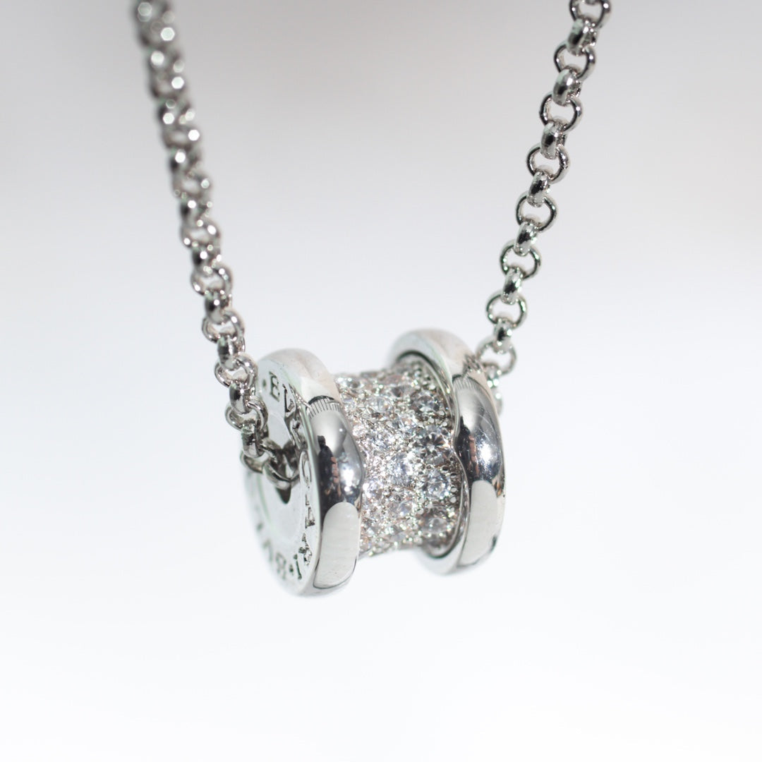 [GALE]ZERO 1 SILVER DIAMOND NECKLACE