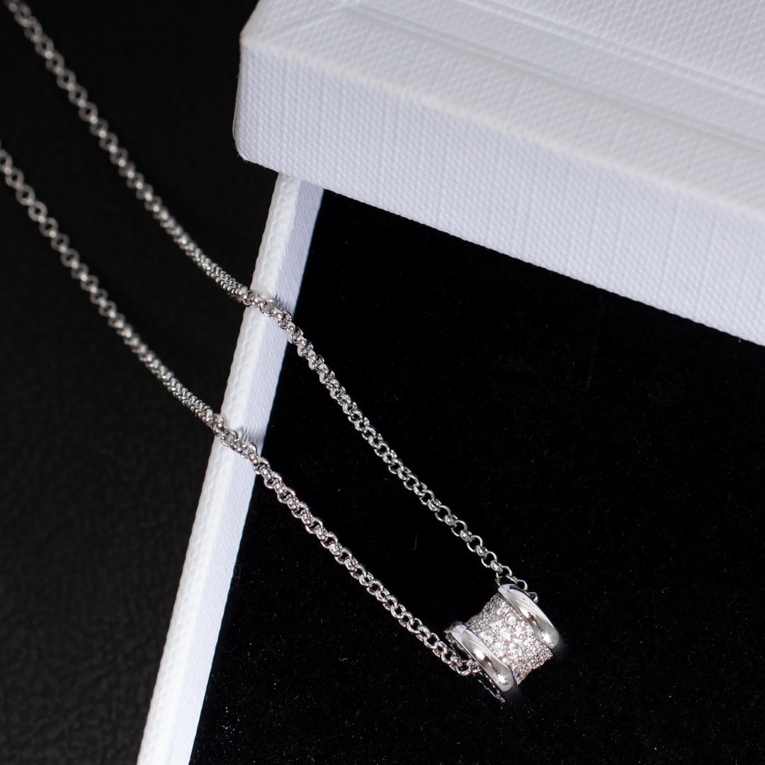 [GALE]ZERO 1 SILVER DIAMOND NECKLACE