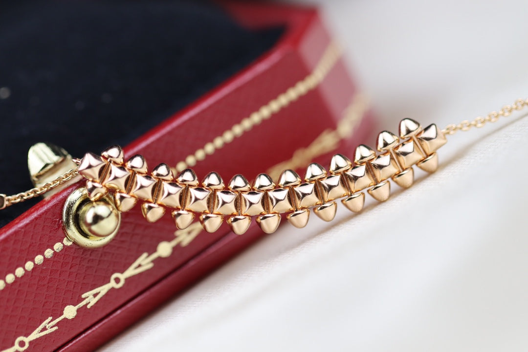 [GALE]CLASH PINK GOLD NECKLACE