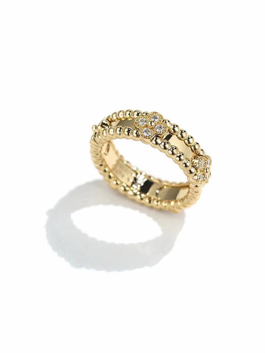[GALE]PERLEE GOLD DIAMOND RING