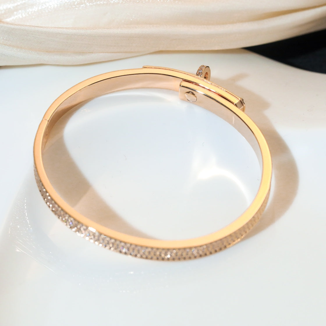 [GALE]KELLY BRACELET DIAMOND PAVED