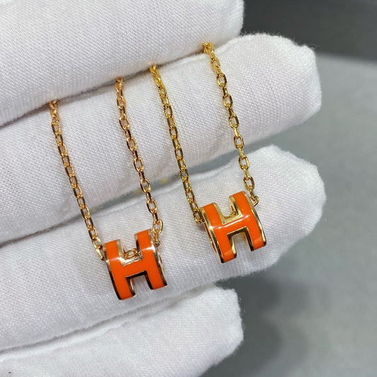 [GALE]MINI POP H NECKLACE
