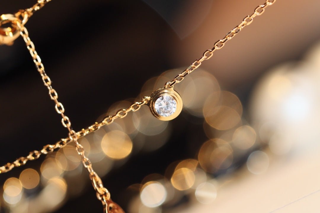 [GALE]DAMOUR DIAMOND NECKLACE