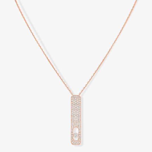 [GALE]MY FIRST DIAMOND PAVED NECKLACE