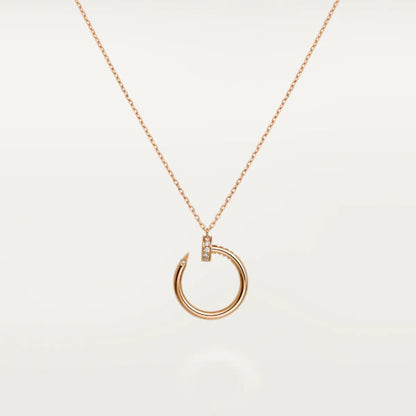 [GALE]JUSTE NECKLACE PINK GOLD