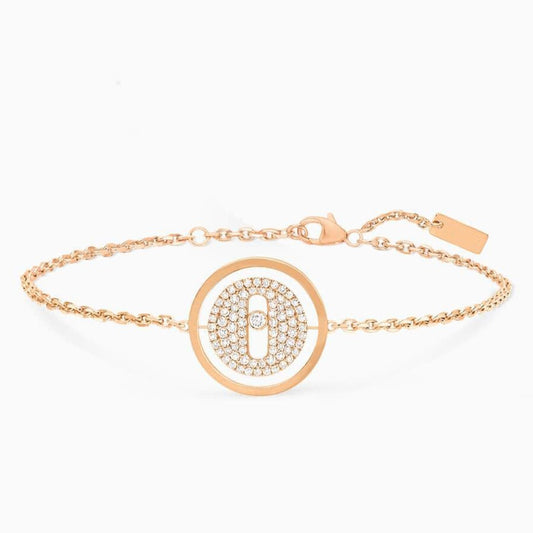 [GALE]LUCKY MOVE DIAMOND PAVED BRACELET