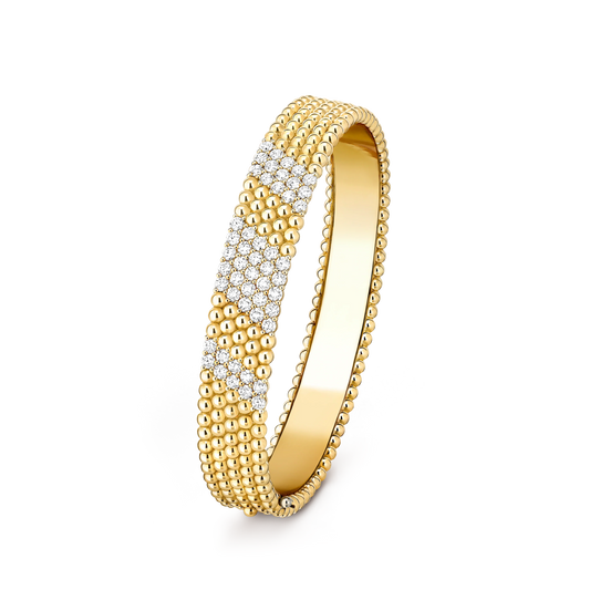 [GALE]  FIVE-ROW DIAMOND BRACELET