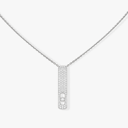 [GALE]MY FIRST DIAMOND PAVED NECKLACE