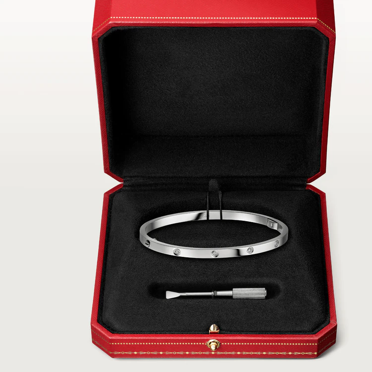 [GALE]LOVE BRACELET 3.65MM 10 DIAMONDS