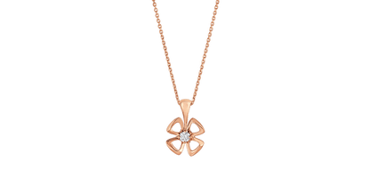 [GALE]FIOREVER NECKLACE DIAMOND CENTER