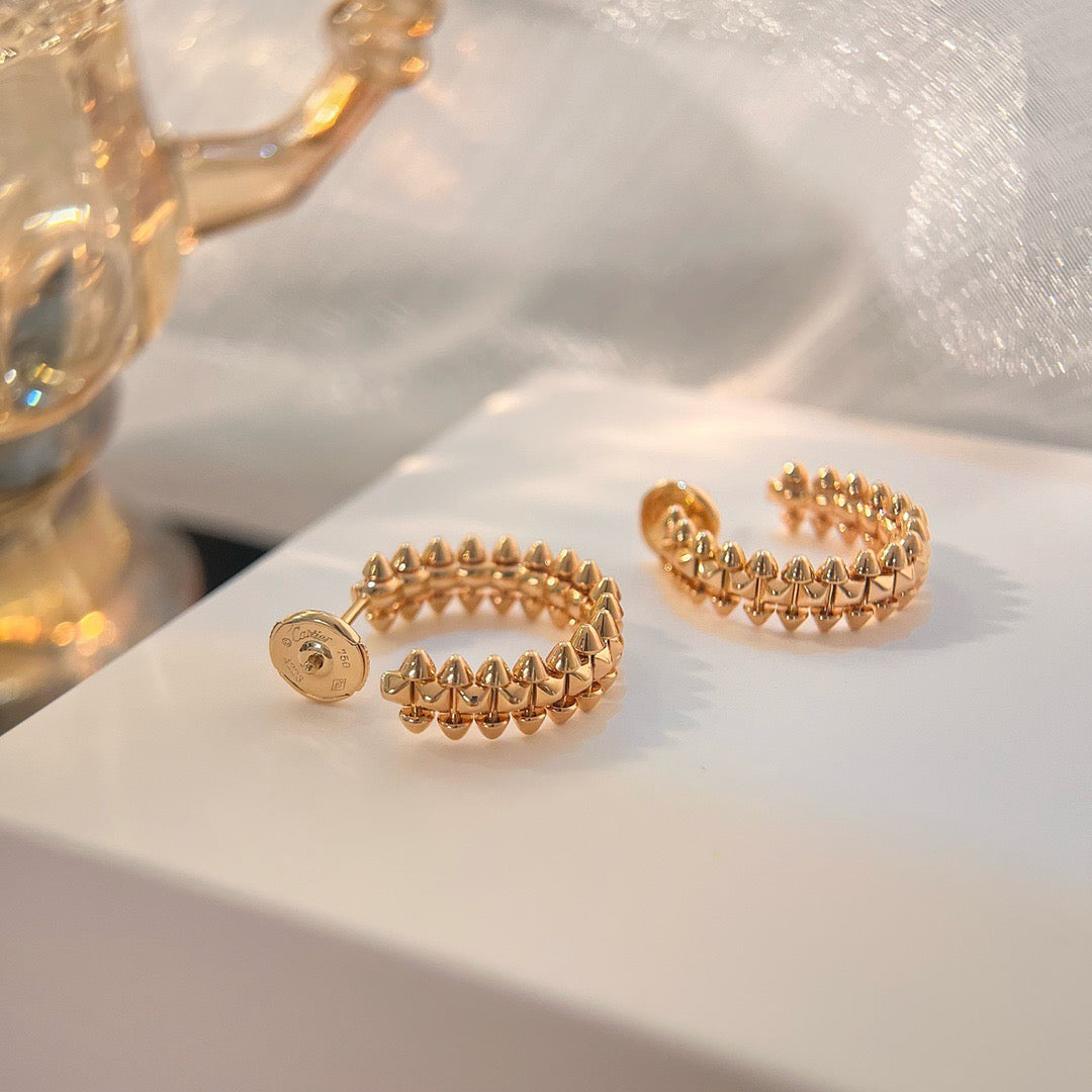 [GALE]CLASH SMALL HOOP EARRINGS