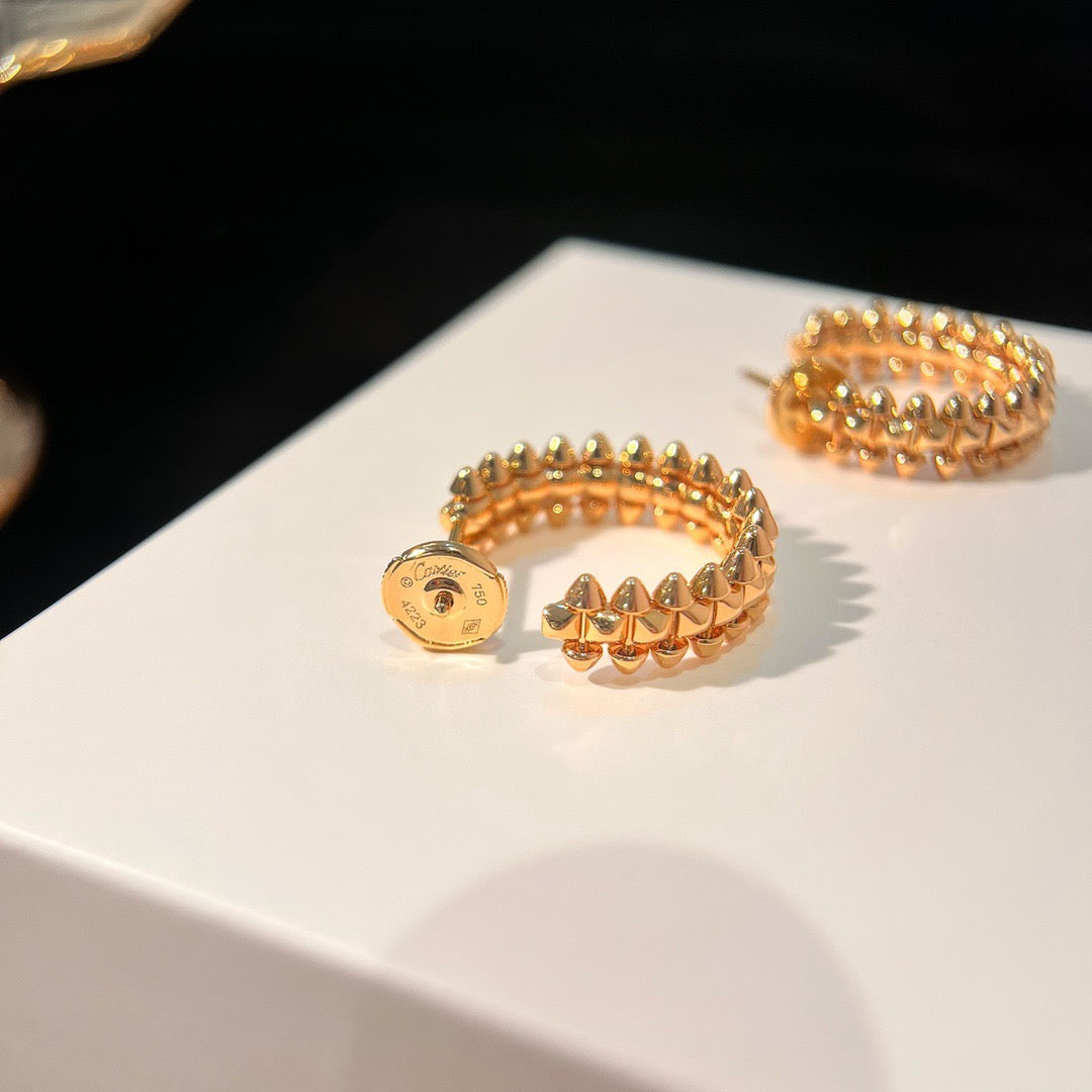 [GALE]CLASH SMALL HOOP EARRINGS