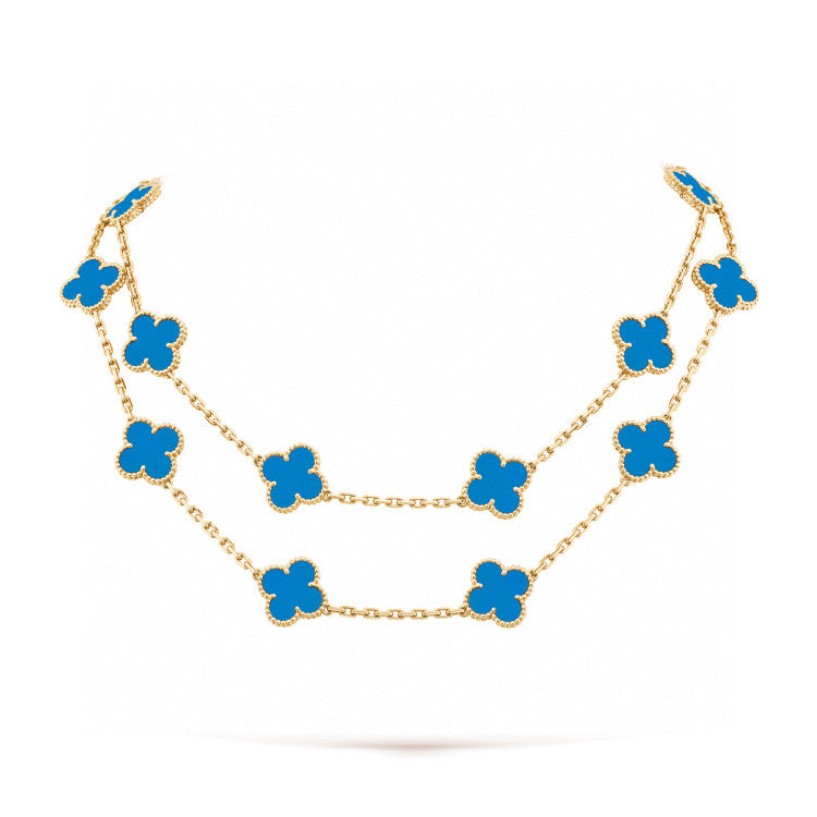 [GALE]CLOVER 20 MOTIFS TURQUOISE GOLD