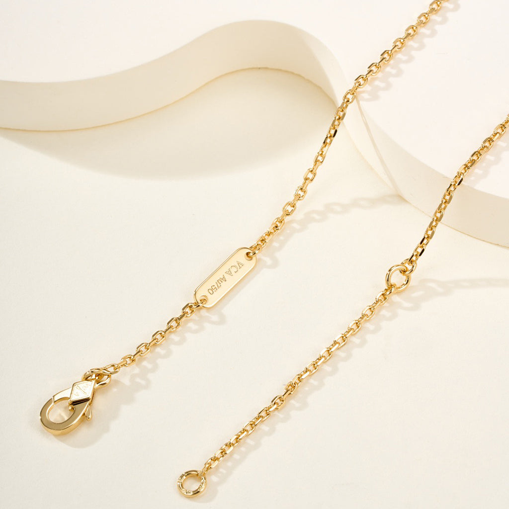 [GALE JURI]FLOWERLACE NECKLACE 5 DIAMONDS