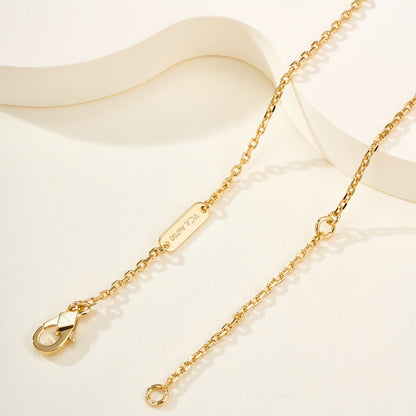 [GALE JURI]FLOWERLACE NECKLACE 5 DIAMONDS