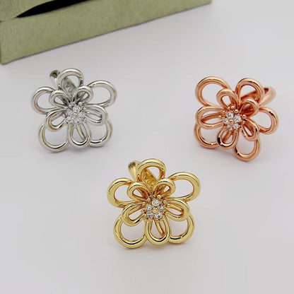 [GALE JURI] FLOWERLACE RING 5 DIAMONDS