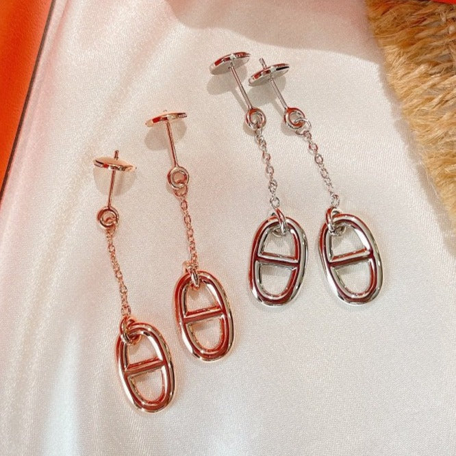 [GALE]CHAINE TASSEL EARRINGS