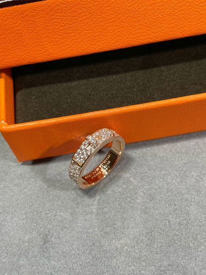 [GALE]KELLY PINK GOLD DIAMOND RING