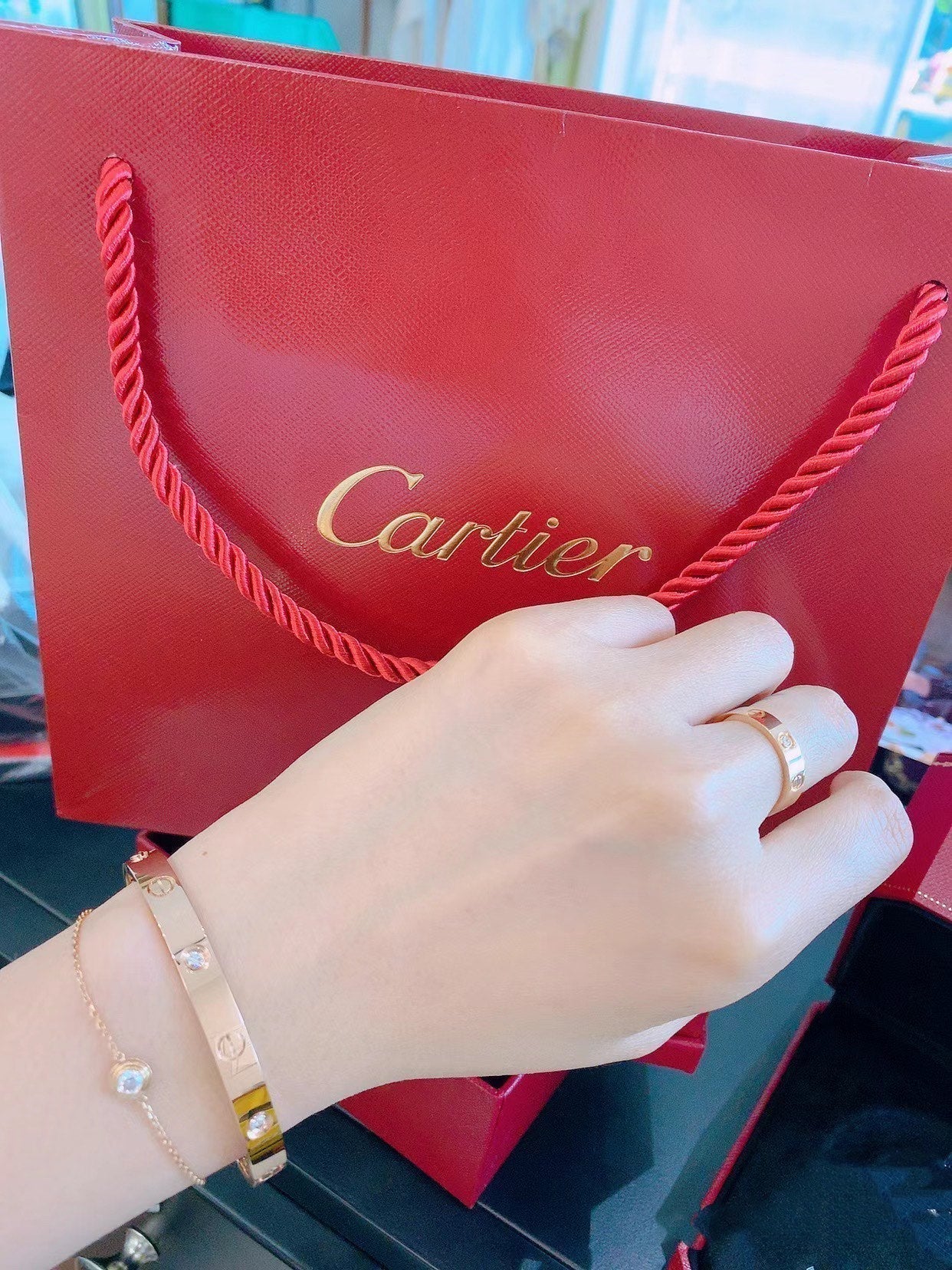 [GALE]DAMOUR DIAMOND LINK BRACELET