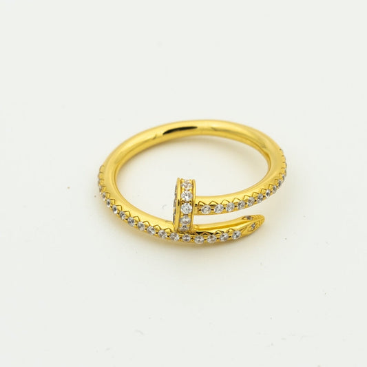 [GALE]JUSTE RING 1.8MM GOLD DIAMONDS