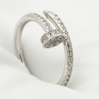 [GALE]JUSTE RING 1.8MM SILVER DIAMONDS