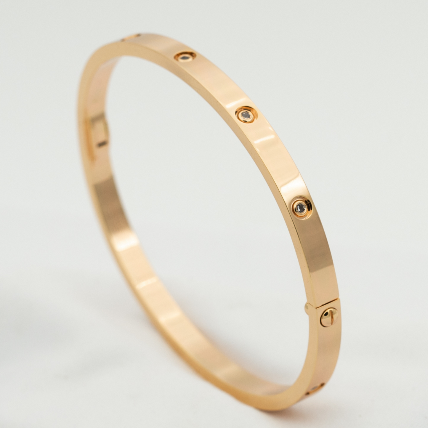 [GALE]LOVE BRACELET 3.65MM 10 DIAMONDS